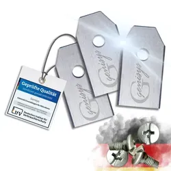 Messer kompatibel mit Yardcare Mähroboter Klingen - LongLife Edelstahl - bruchsicher [DIN EN 50636 geprüft] von Genisys, Stück: 30