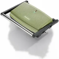 Rohnson R-2715 Nostalgia Sandwichmaker - Sandwichmaker für 2 Toasts mit Antihaft-Oberfläche und quadratischen Platten, ideal zum Grillen. Wärmeisolierter Griff und Antirutsch-Füße sorgen für Sicherheit und Komfort.