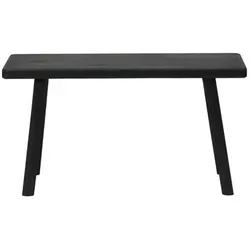 House Doctor Nadi Bank 81 cm schwarz - Vielseitige Sitzbank und Ablage, ideal für Flur, Wohnzimmer oder Küche, mit stilvollem Design für jeden Raum.