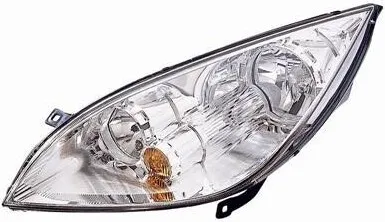 ABAKUS Hauptscheinwerfer für MITSUBISHI 214-1182L-LD-EM - Frontscheinwerfer für Rechtsverkehr mit ECE-Zulassung, inklusive Stellmotor für LWR und geeignet für Modelljahre ab 2004.