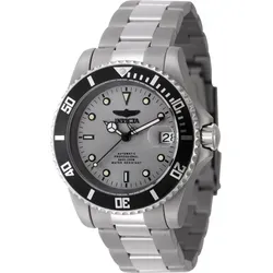Invicta Pro Diver 8926T-TI Herrenuhr - 40mm - Elegante Herrenuhr mit 40 mm Titan-Gehäuse und grauem Zifferblatt. Angetrieben von einem präzisen Automatikwerk, bietet sie eine Wasserdichtigkeit von 20 bar. Ideal für stilbewusste Träger. 2 Jahre Garantie.
