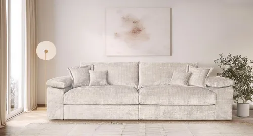 Home affaire Big-Sofa Soft&Cosy XXL, B: 303 cm - OTTO - Geräumiges Mega-Sofa mit Federkern, ideal für gemütliche Abende. Die hochwertige Polsterung sorgt für besten Sitzkomfort. Perfekt für dein Wohnzimmer im klassischen Stil.