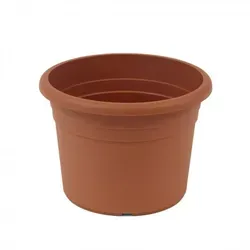 Greemotion Pflanzkübel Fiona orange Ø 70 cm - Garten-Zubehör mit modernem Design, ideal für große Pflanzen und dekorative Akzente im Außenbereich.