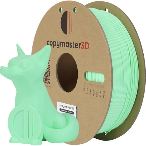 Copymaster3D Turbo PLA Matte filament for 3D printer, 1.75 mm, matte mint green (PLA, 1.75 mm, Grün) (CM-TPLM-012-1-175)