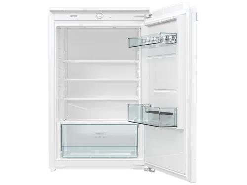 Gorenje RI209EE1 Einbaukühlschrank - Kühlschrank mit 131 l Nutzinhalt und CrispZone für frisches Obst und Gemüse, ideal für moderne Küchen mit einer Einbaunische von 88 cm und leisen 35 dB.