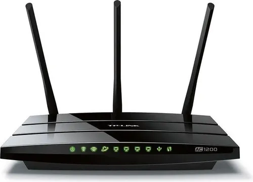 TP-Link Archer C1200 - Dualband-Gigabit-WLAN-Router - Drahtlose Router, bietet schnelles AC1200 WLAN mit 2,4 und 5 GHz für reibungsloses Streaming und Gaming.