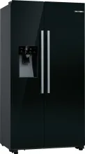 Bosch KAD93ABEP - American Door Side by Side Kühlschrank, Festwasseranschluss für kühle Erfrischungen und maximales Stauraumangebot