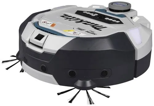 Makita DRC300Z Saugroboter - 18V, Weiß Schwarz, mit Mapping-Funktion und automatischer Hinderniserkennung für effiziente Reinigung