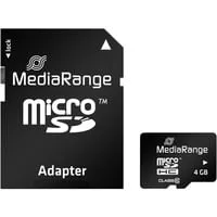 GB microSDHC, Speicherkarte schwarz, Class 10 4