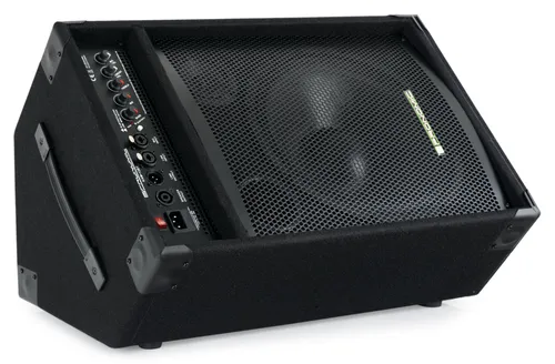 Pronomic KAM-12BT Aktiver Bühnenmonitor Lautsprecher - Studio-Monitore mit 120 W Leistung und integriertem Bluetooth-Empfänger für kabelloses Streaming, ideal für Live-Performances und Proben.
