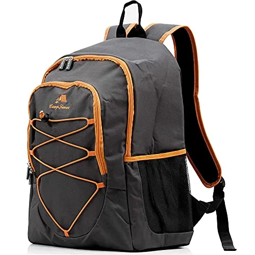 CampFeuer Kühlrucksack 30 Liter | Leicht und Wasserdicht für Outdoor-Abenteuer - Trekkingrucksack mit 30 Litern Kapazität, ideal für BBQ, Camping und Strand. Aus wasserdichtem PEVA-Material für maximale Kühlleistung und einfache Reinigung.