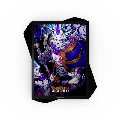 uvs Sammelkarte Riftbound LoL Spirit Blossom Darius 100 Sleeves - Hochwertige Kartenhüllen für Sammler, schützen deine Karten optimal und bieten ein stylisches Design für Fans von League of Legends.