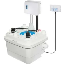 SFA Sanicubic 1 WP Hebeanlage 0039WPNM - Wasserpumpen für komplette Abwasserentsorgung, leistungsstarke Hebeanlage mit Schneidwerk, frostfreier Einbau und 13m Förderdistanz.