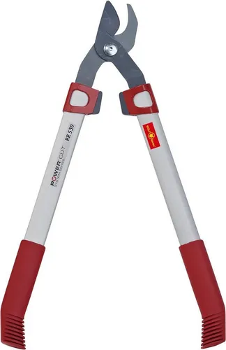 WOLF Astschere POWER CUT RR 530 - 2-schneidige Aktions-Astschere - Astscheren für präzise Schnitte mit ergonomischen 1-K Griffen und antihaftbeschichteten Klingen für müheloses Arbeiten im Garten.