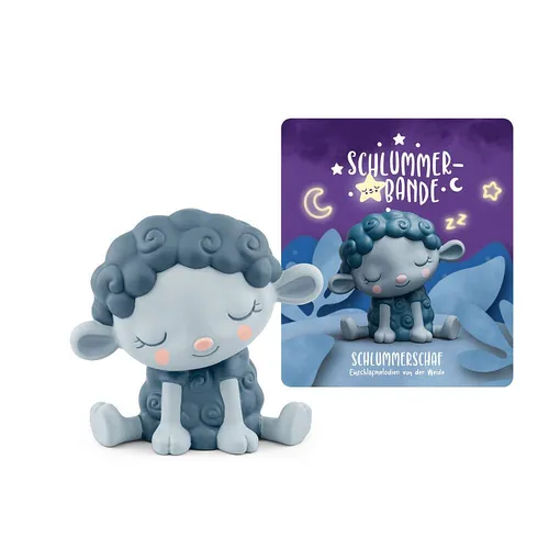 Tonies Schlummerschaf - Limited Edition für Kinder - Kinder-Kassettenrecorder mit liebevollem Schlummerschaf, ideal für sanfte Gute-Nacht-Geschichten und beruhigende Schlafmusik.