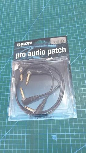 KLOTZ Pro Audio Patch 0,6m Klinke 6,35mm Mono Winkelstecker AU-AJJ0060    _0.1_5