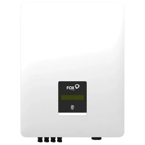FoxESS 'T4-G3' Wechselrichter - LCD-Touchscreen mit PID-Wiederherstellungsfunktion, bietet 24/7 Echtzeit-Überwachung und sicheres Schnellabschalten bei Störungen.