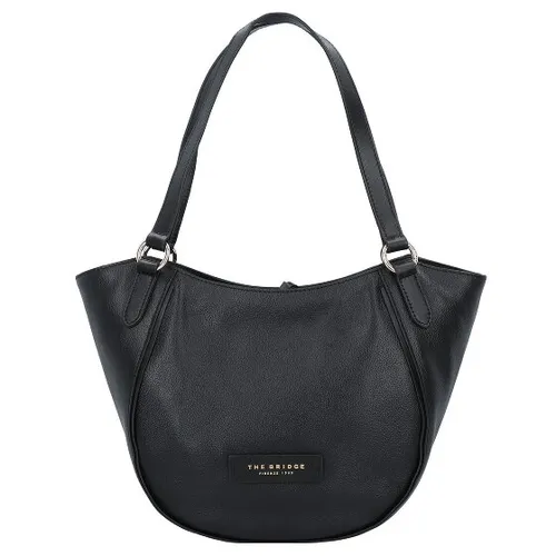 The Bridge Domitilla Schultertasche Leder 39 cm schwarz TAS026697 - Entdecken Sie die The Bridge Domitilla Schultertasche in elegantem Schwarz. Aus hochwertigem Leder gefertigt, bietet sie praktische Fächer und einen sicheren Reißverschluss. Ein stilvoller Begleiter für modebewusste Frauen, die Funktionalität schätzen.