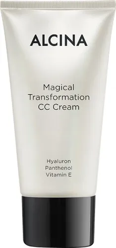 Alcina Magical Transformation CC Cream 50 ml - Die Alcina CC Cream für einen ebenmäßigen Teint: Mikrofarbpigmente sorgen für ein schnelles, natürliches Finish und glätten die Hautstruktur. Ideal für alle Hauttypen und einfach in der Anwendung.