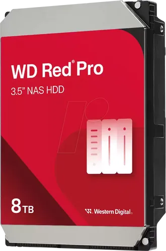 WD8005FFBX - 8TB Festplatte WD RED PRO - NAS