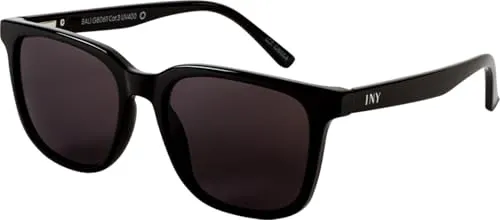 I NEED YOU - HAMBURG READERS Sonnenbrille Bali mit Federscharnier schwarz - Moderne Sonnenbrille mit UV-Schutz 400, Federscharnier für optimalen Tragekomfort und stylischem Design. Ideal für sonnige Tage!