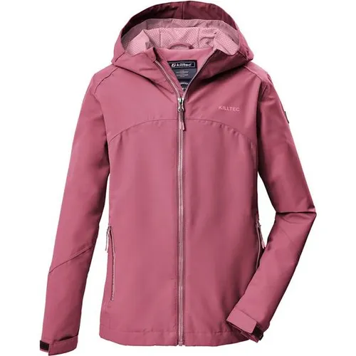 KILLTEC Funktionsjacke "KOS 157 GRLS JCKT" für Mädchen, Gr. 176, rosé - Diese wind- und wasserdichte Mädchenjacke von KILLTEC bietet optimalen Schutz bei wechselhaftem Wetter. Mit einer Wassersäule von 10.000 mm und verstellbaren Ärmelbündchen ist sie ideal für aktive Tage im Freien.