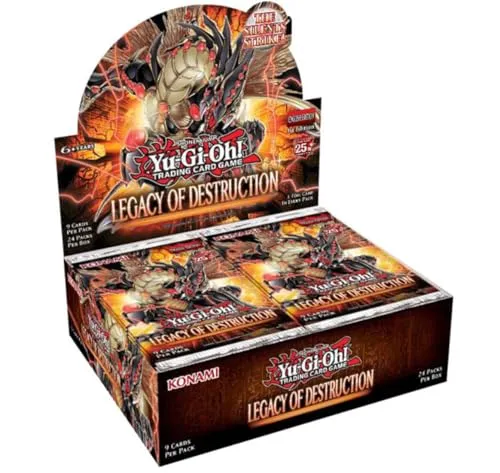 Yu-Gi-Oh! TRADING CARD GAME Legacy of Destruction – Display – 1. Auflage - Sammelkarten Packs & Sets, erlebe legendäre Duelle mit neuen Karten und dem mächtigen Gandora, der das Spielfeld verwüsten kann!