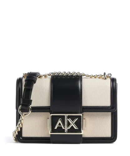 Armani Exchange Wonder Schultertasche 19 cm schwarz - Elegante Schultertasche von Armani Exchange, 19 cm, ideal für stylische Auftritte. Perfekt für den Alltag und bietet ausreichend Platz für Ihre Essentials.