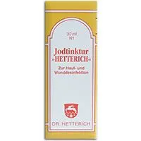 Jodtinktur Hetterich Lösung Inhalt: 30 ml