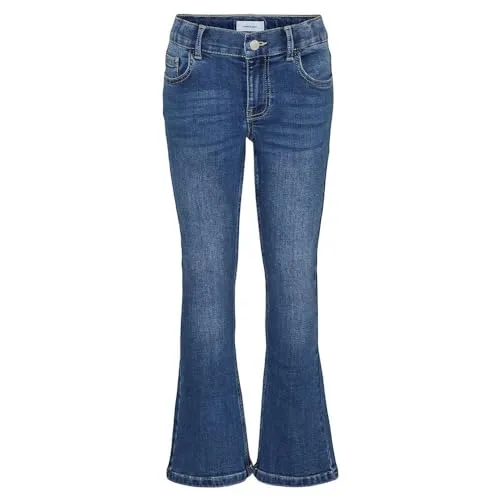 VERO MODA VMRIVER FLAR DNM JNS VI3336 GA Girl NOOS - Stylische Jeanshose für Mädchen, bequem und vielseitig kombinierbar – perfekt für jeden Anlass!