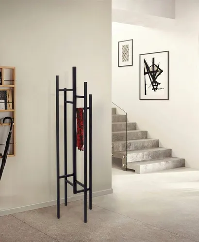 Woodman Garderobenständer Eigen, im skandinavian Design, aus keilverzinkter massiver Buche, FSC®