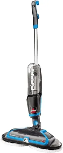 BISSELL 20522 Spinwave Elektrischer Mop - 105 W, kabelgebunden für müheloses Wischen von Hartböden in Blau