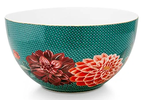 PIP STUDIO 51003199 Winter Wonderland Bowl - Elegante Schale mit Hirschmotiv - Dekoschalen mit einzigartigem Winter Wonderland Design, perfekt für festliche Anlässe oder als stilvolle Deko.
