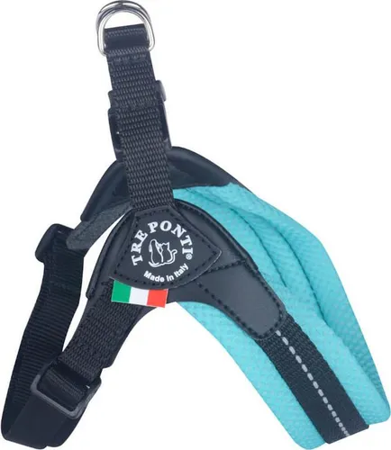 Tre Ponti RR200MN + RR200P Easy Fit Soft Mesh Sorbetto mit verstellbarem Bauchgurt und Click-Verschluss menta