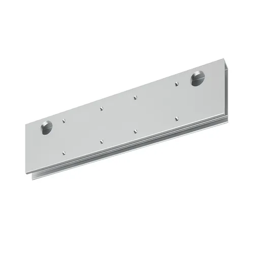 Assa Abloy Glastürschuh A165 DC500/DC700 - Hochwertiger Türschliesser - Türschliesser für Glastüren, silberfarben, ideal für moderne Innenräume und sorgt für sanftes Schließen.