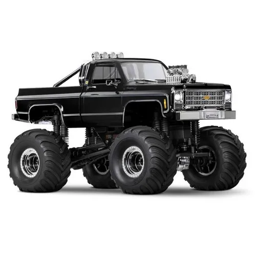 Traxxas TRX-4MT Chevy K10 4x4 Monster-Truck 1/18 RTR - RC-Modelle: Robuster 1/18 Monster-Truck mit Akku und USB Ladegerät, ideal für Abenteuer im Gelände und einfach einsatzbereit!