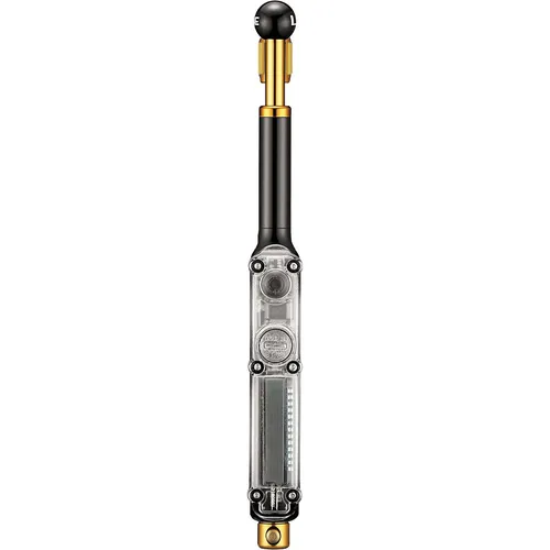 Lezyne Digital Shock Drive Dämpferpumpe 220 mm - Luftpumpen mit max. 350psi, ausgestattet mit einem flachen Digital-Messgerät und Nullverlust-Verschluss für präzises Aufpumpen von Dämpfern.