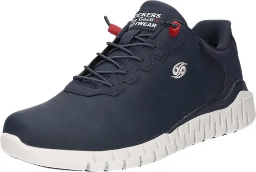 Dockers by Gerli Slip-On Sneaker blau 43 EU - Halbschuhe, 100% vegan und pflegeleicht, ideal für einen lässigen Look und hohen Tragekomfort.