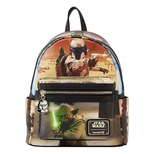 Loungefly Marvel - Guardians Of The Galaxy 3 - Ravager Badge Mini Backpack - Stylischer Mini Backpack mit Ravager Badge Design, perfekt für Marvel-Fans und ideal für den Alltag oder Festivals.