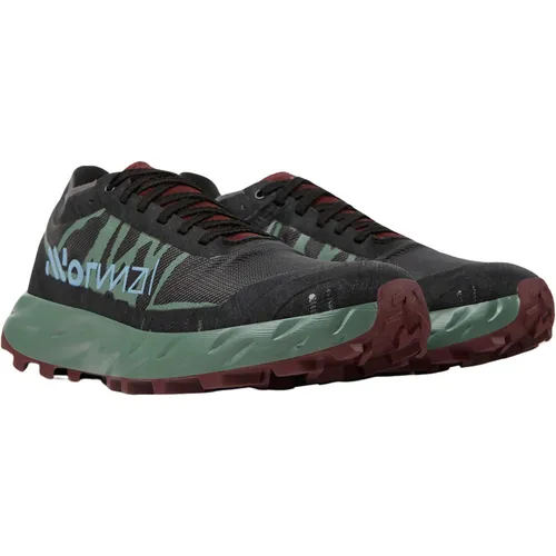 NNormal Kjerag Brut Schuhe (Größe 40.5, mehrfarbig) - Trailrunningschuh für anspruchsvolle Läufe, optimiert für Matsch und Schnee mit griffiger Sohle und effizienter Drainage.