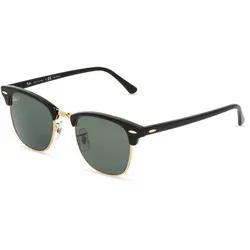 Ray-Ban RB 3016 CLUBMASTER Sonnenbrille - Sonnenbrille mit klassischem Browline-Design aus robustem Acetat, ideal für stilvolle Auftritte und optimalen UV-Schutz.