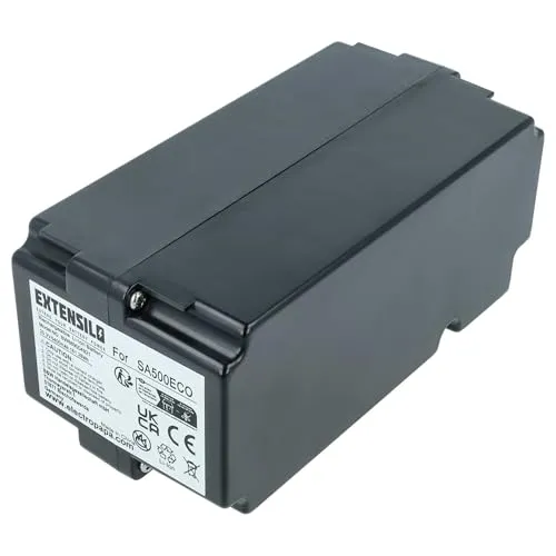 Extensilo Li-Ion Akku für Mr.Gardener MR 600, MR 400, MR 1200, MR 1000 - Hochwertiger 6400 mAh Li-Ion Akku für Rasenmäher und Gartengeräte. Hohe Kapazität, wartungsarm und lange Lebensdauer – ideal für maximale Einsatzdauer.
