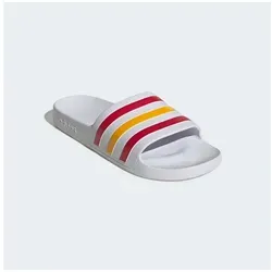 adidas Adilette Aqua Slides ftwr white-team power red 2-crew yellow (01F7) 7 - Stylische Adilette für Freizeit und Wassersport. Mit weichem Cloudfoam Fußbett für hohen Tragekomfort und schnellem Trocknen – ideal nach dem Workout. Genießen Sie den adidas Signature-Style!