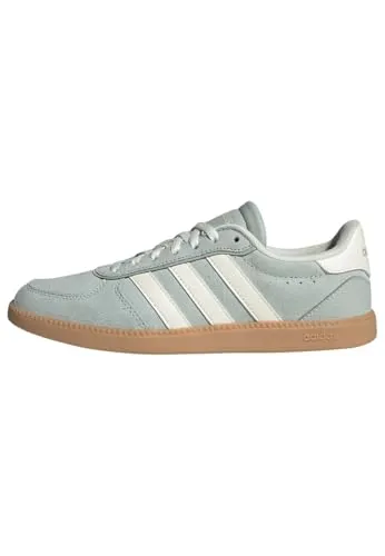 Adidas Damen Sneaker Breaknet Sleek, Gr. 5,5 (38 2/3) - Stylischer Sneaker mit minimalistischem Design und perforierten Details für ein frisches Tragegefühl. Ideal für den Alltag und kombiniert Komfort mit legendärem 3-Streifen-Look.