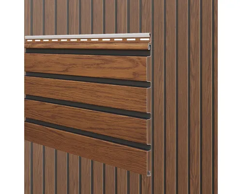 Vox Verkleidungspaneel Canadian Siding SXP-06 Max 3 Fronto V-Black - Wandpaneele mit toller Holzoptik, stoßfest und pflegeleicht. Ideal für Außen- und Innenanwendungen, einfach zu montieren dank Clicksystem.