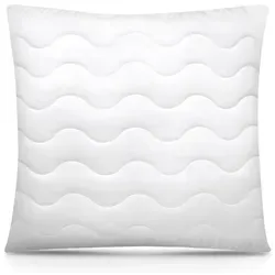 Gentle North Kopfkissen 80x80 cm - Hotelqualität für Allergiker - Hochwertiges Kissen in 80x80 cm, ideal für einen erholsamen Schlaf. Höhenverstellbare Füllung für individuellen Komfort und OEKO-TEX 100 zertifiziert, hypoallergen und waschbar bis 60°C.