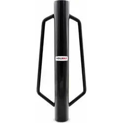 Pfahlramme für Zaunpfähle und Pfosten, Schwarz, 7,7 cm - Sicherheitspfosten, ideal für Holz- und Kunststoffpfähle bis 6,5 cm Durchmesser, handlich und kraftschonend mit 7,5 kg für optimale Schlagkraft.