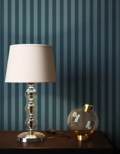 Newroom Tapete Blau Vlies Streifen - Elegante Streifen für modernes Wohnen - Hochwertige Vliestapete mit stilvollen blauen Blockstreifen, ideal für Wohnzimmer und Schlafzimmer. Leichte Verarbeitung und langlebige Qualität aus Deutschland sorgen für eine harmonische Raumgestaltung.