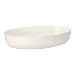 Starpak "Cella" Mehrweg-Schalen oval, 2400 ml, weiß 90389 , 1 Packung = 15 Stück