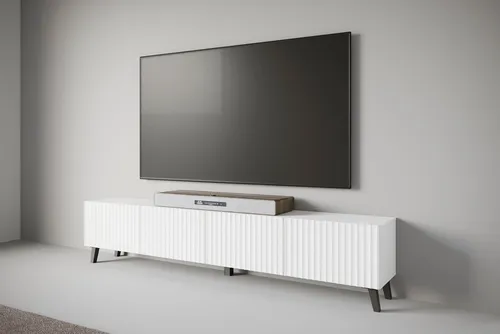 Lowboard INOSIGN "PHUKET" - TV-Board in Weiß - TV-Halterungen aus FSC-zertifiziertem Holzwerkstoff mit Soft-Close-Türen und modernem, grifflosem Design für ein elegantes Zuhause.